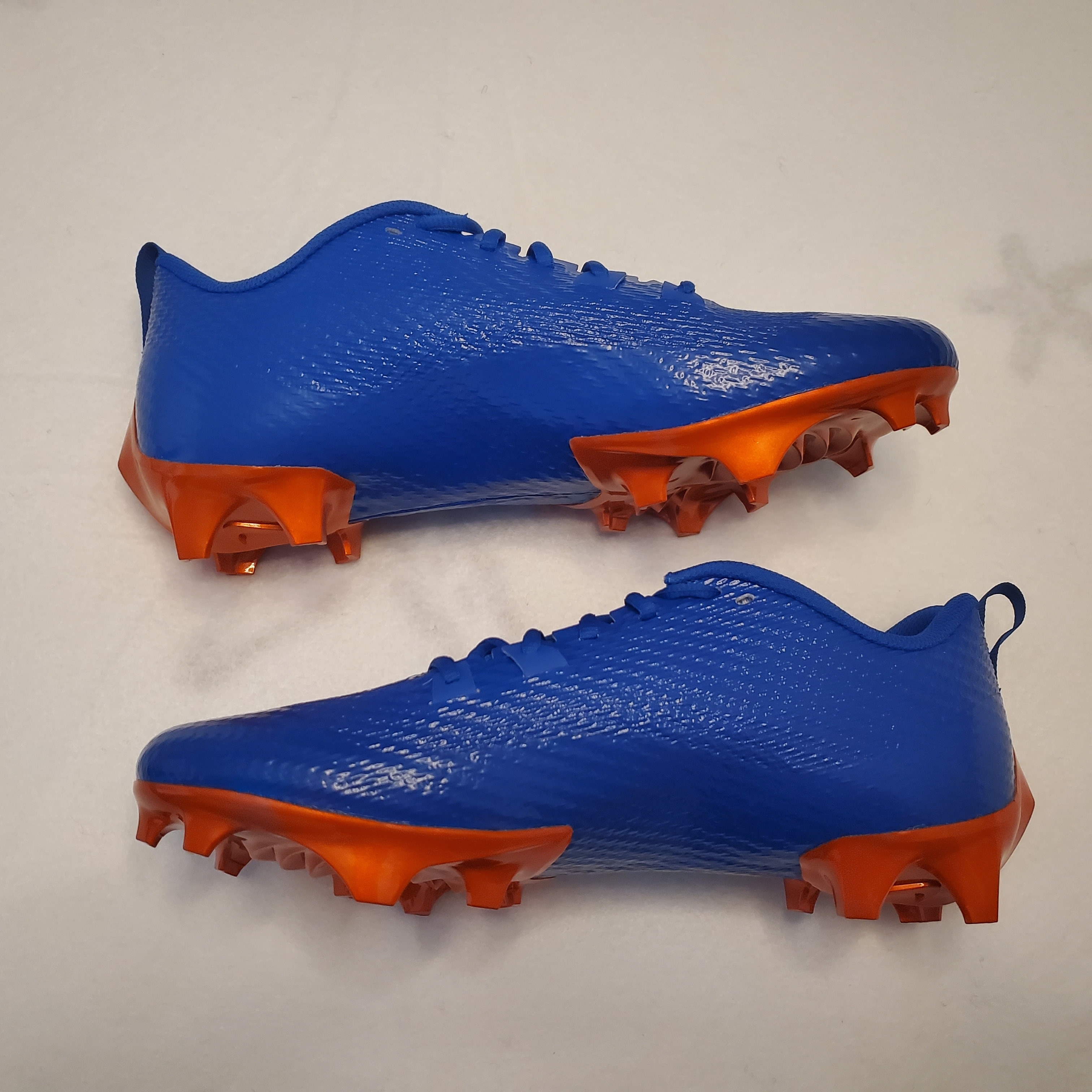 Florida Gators Football - Pe - Cleats - Very Rare - Us 12 - Jordan Vapor Edge